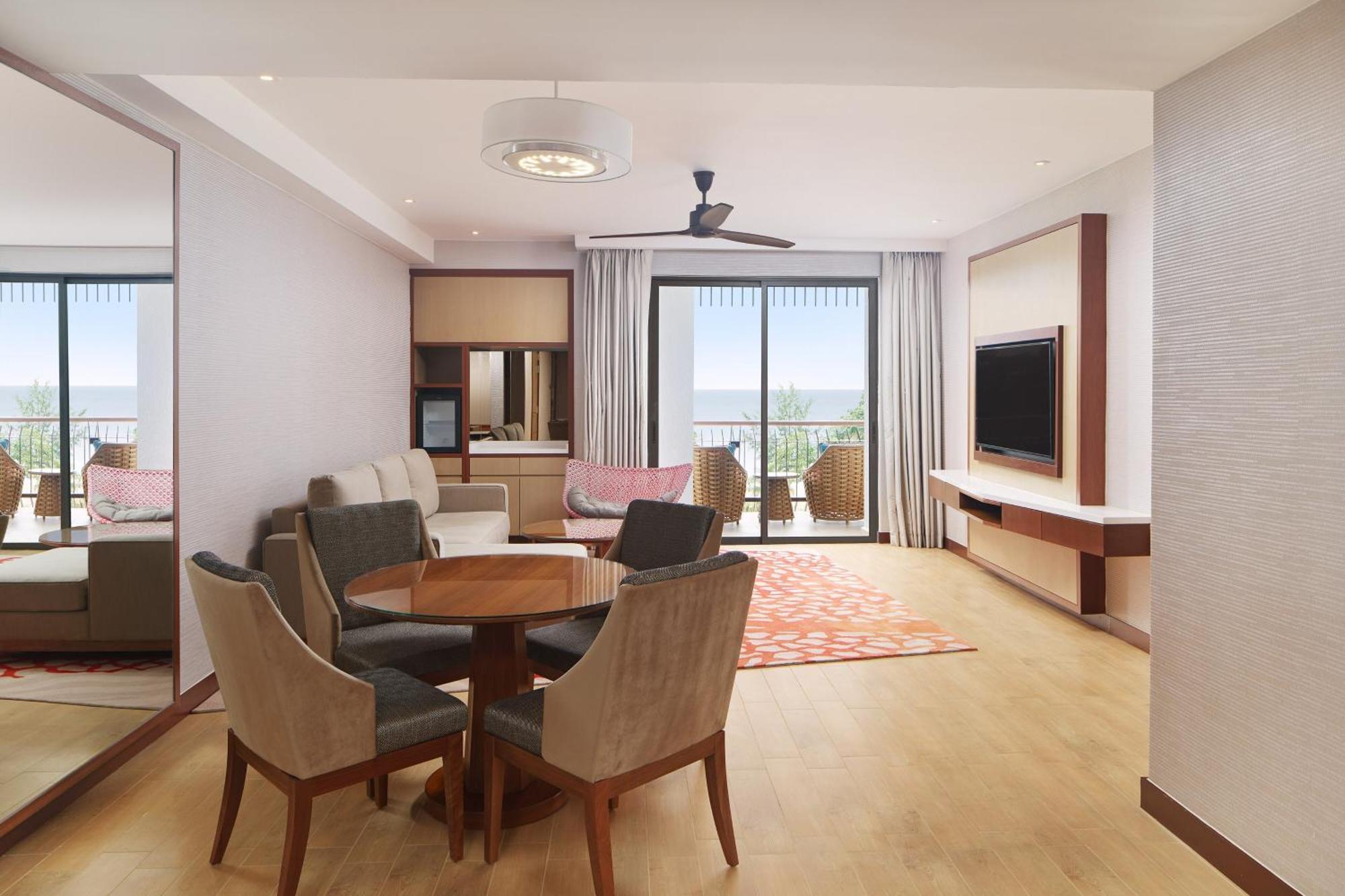 The Westin Desaru Coast Resort Exterior photo A typical living room in a 3-bedroom apartment