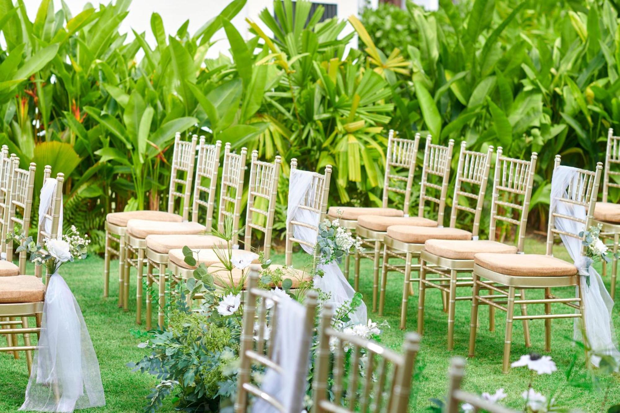 The Westin Desaru Coast Resort Exterior photo Chivari chairs at a wedding
